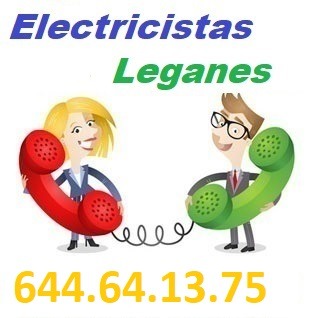 Telefono de la empresa electricistas Leganes